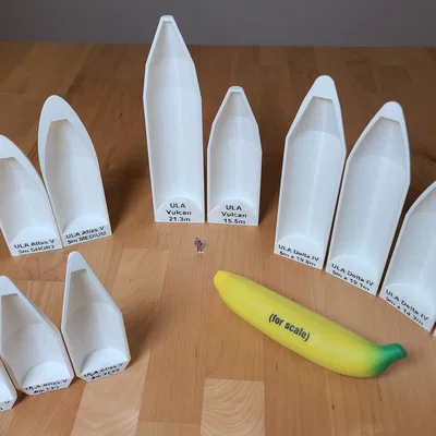 Thể tích Tải trọng Tên lửa (Tất cả các dòng tên lửa Hoa Kỳ)