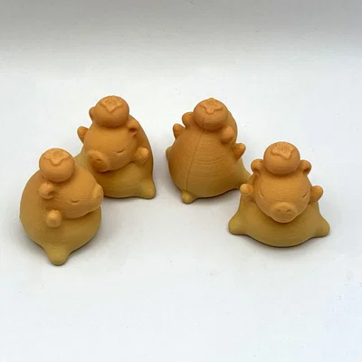 Bộ Sưu Tập Chubby Capy Friends Đáng Yêu