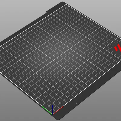 Mô hình và Texture Bàn in Voron cho PrusaSlicer