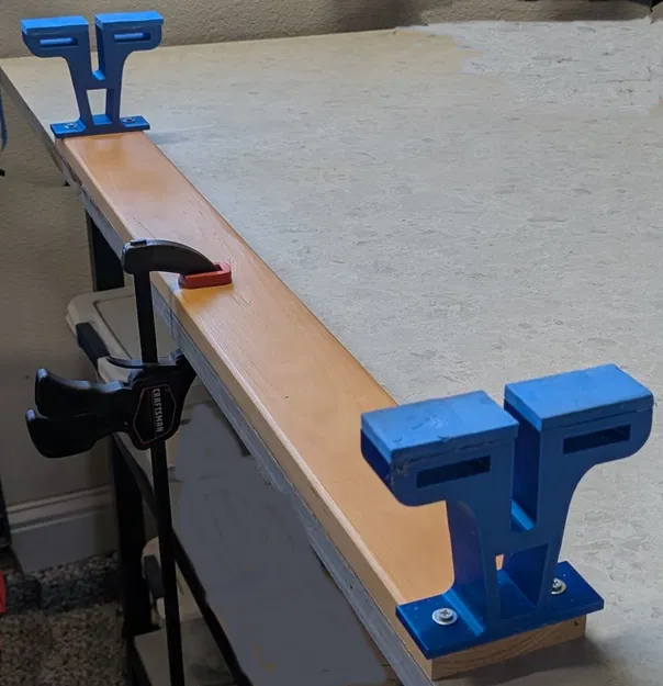 Ê-tô kẹp ván trượt tuyết (Ski Vise) - Lắp kẹp hoặc bắt vít - Image 2