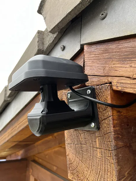 Giá treo tường 90 độ cho bộ thu GPS Segway Navimow - Phụ kiện in 3D - Image 2