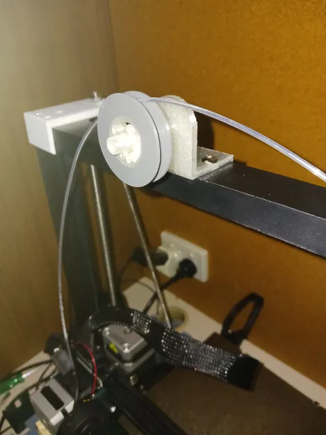 Puly dẫn sợi nhựa có vòng bi cho Ender 3 V3 SE / KE - Image 1