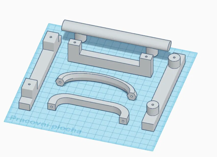 Bộ tay nắm cửa tủ nội thất tùy chỉnh kích thước (96mm & 128mm) - Image 2