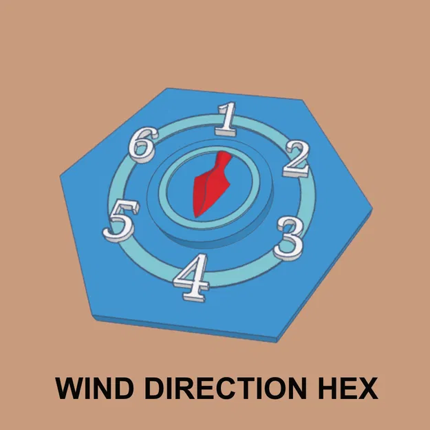 Bộ Token 3D cho Board Game Worms! của Mantic + Wind Direction Hex (Cập nhật 13/09/24) - Image 2