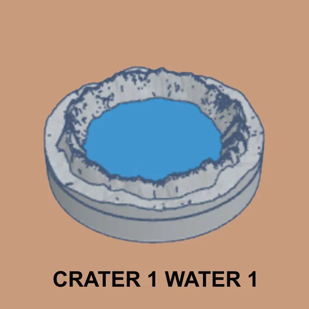 Bộ Token 3D cho Board Game Worms! của Mantic + Wind Direction Hex (Cập nhật 13/09/24) - Image 11