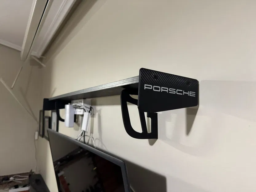 Kệ treo tường mô phỏng cánh gió sau Porsche GT3 RS - Image 1