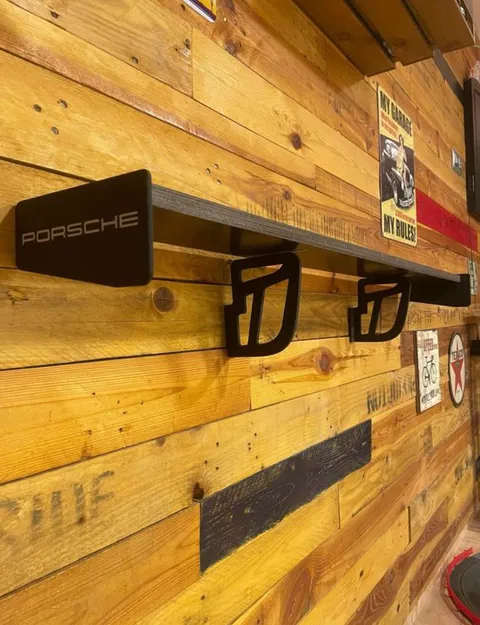 Kệ treo tường mô phỏng cánh gió sau Porsche GT3 RS - Image 2