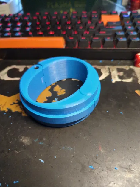 Mẫu khuyên cổ tay bản lề đơn tối ưu cho dự án fiddle in 3D - Image 2