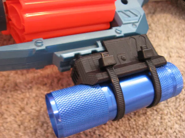 Ngàm gắn đèn pin cho súng Nerf - Image 2