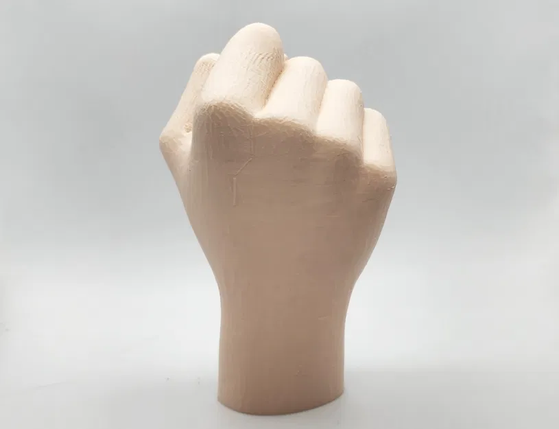 Tác phẩm điêu khắc bàn tay giữ hoa - Image 4