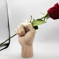 Tác phẩm điêu khắc bàn tay giữ hoa - Thumbnail 5
