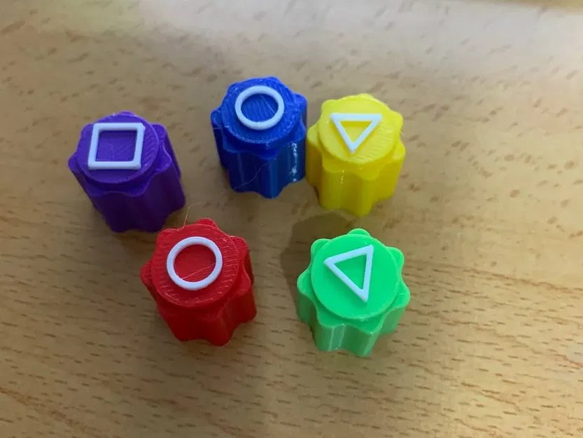 Bộ mô hình Gonggi phong cách Squid Game ấn tượng cho máy in 3D - Image 2