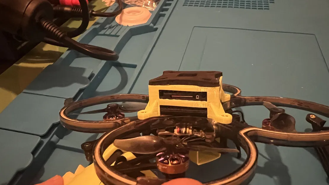 Ngàm gắn DJI O4 Pro Air unit cho Flylens 85 - Image 2