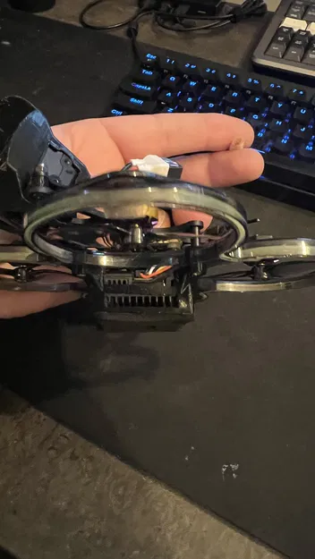 Ngàm gắn DJI O4 Pro Air unit cho Flylens 85 - Image 5