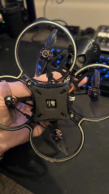 Ngàm gắn DJI O4 Pro Air unit cho Flylens 85 - Image 7