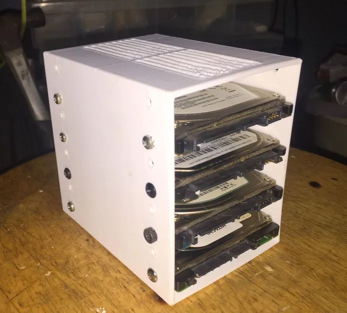 Hộp đựng ổ cứng 2.5 inch để bàn (chứa tối đa 8 ổ) - Image 3