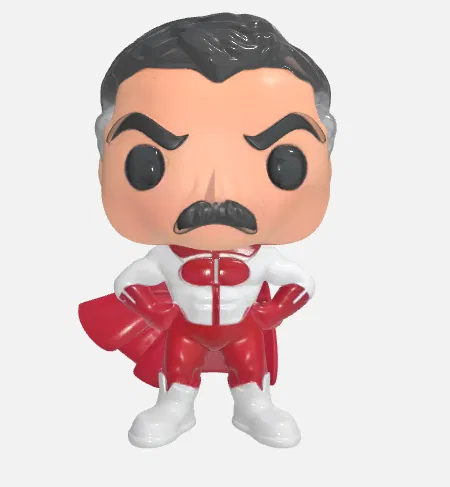 Mô hình 3D nhân vật Omni Man phong cách Funko Pop - Image 1