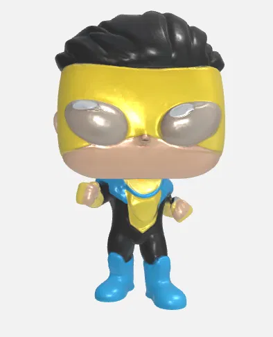 Mô hình 3D nhân vật Invincible phong cách Funko Pop đẹp mắt - Image 1