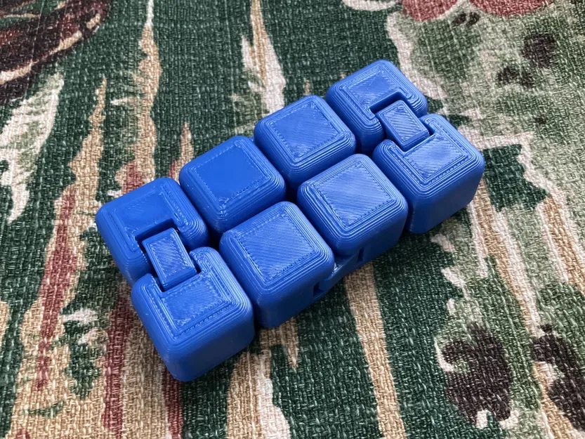 Infinity Cube - Đồ chơi 3D giảm stress cực thú vị và dễ in - Image 1