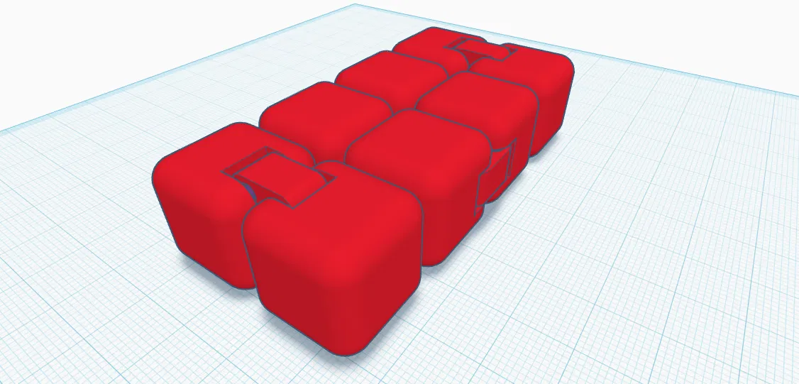 Infinity Cube - Đồ chơi 3D giảm stress cực thú vị và dễ in - Image 2