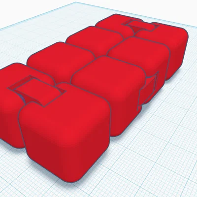 Infinity Cube - Đồ chơi 3D giảm stress cực thú vị và dễ in