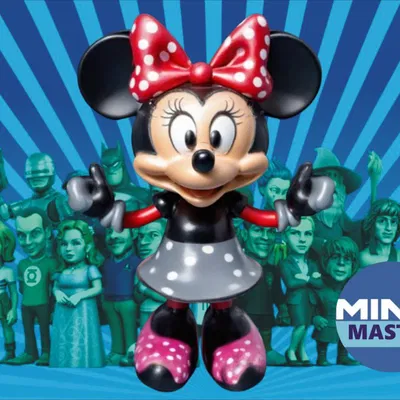 Mô hình Minnie Minix dễ thương - File in 3D cho fan Disney