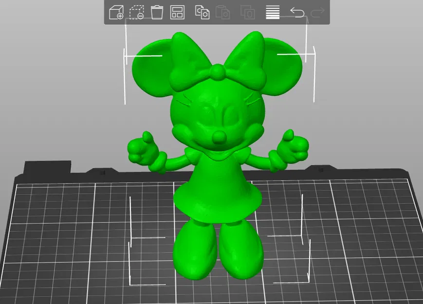 Mô hình Minnie Minix dễ thương - File in 3D cho fan Disney - Image 2