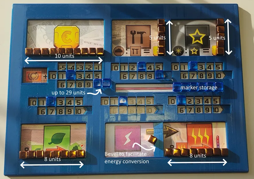 Bảng điều khiển Terraforming Mars (Player Board) tối ưu cho board game - Image 1
