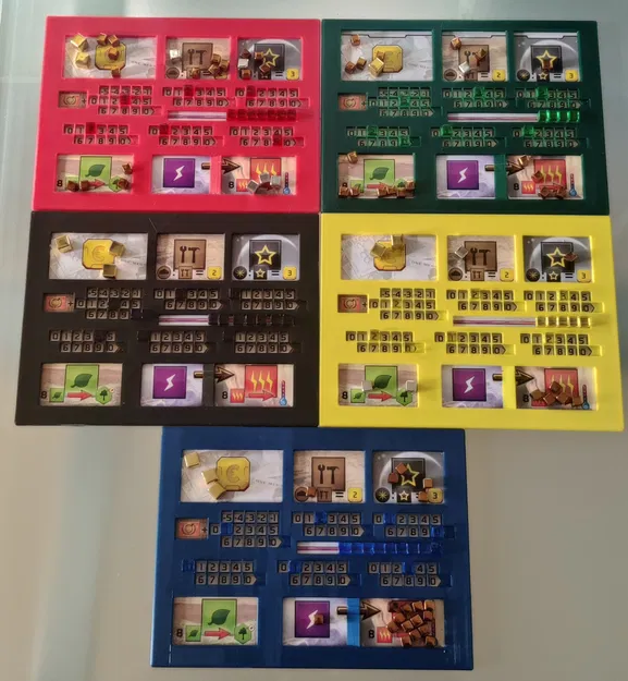 Bảng điều khiển Terraforming Mars (Player Board) tối ưu cho board game - Image 3