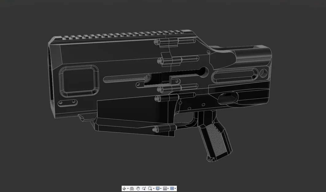 Bộ khung Manticore phiên bản chia nhỏ (Split receiver set) - Image 2