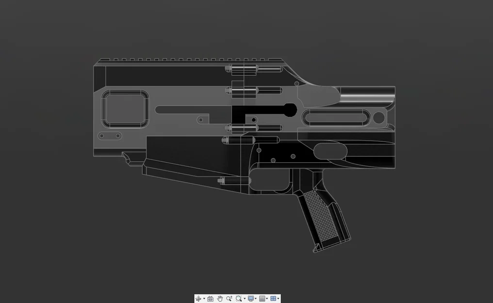 Bộ khung Manticore phiên bản chia nhỏ (Split receiver set) - Image 3