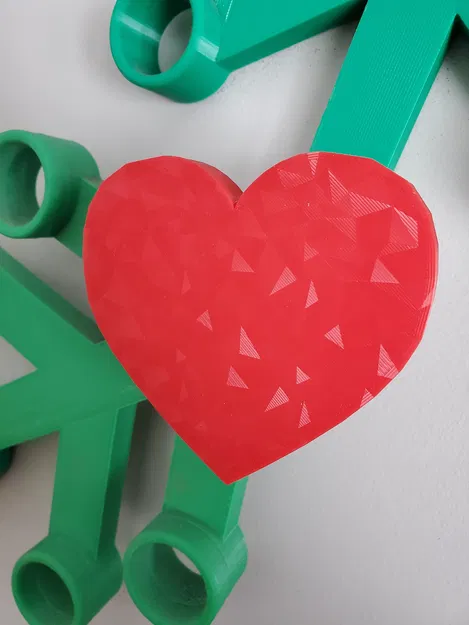 Trái tim cho vòng hoa Lego - Image 1