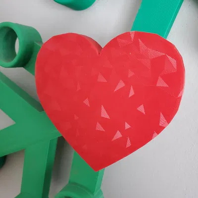 Trái tim cho vòng hoa Lego