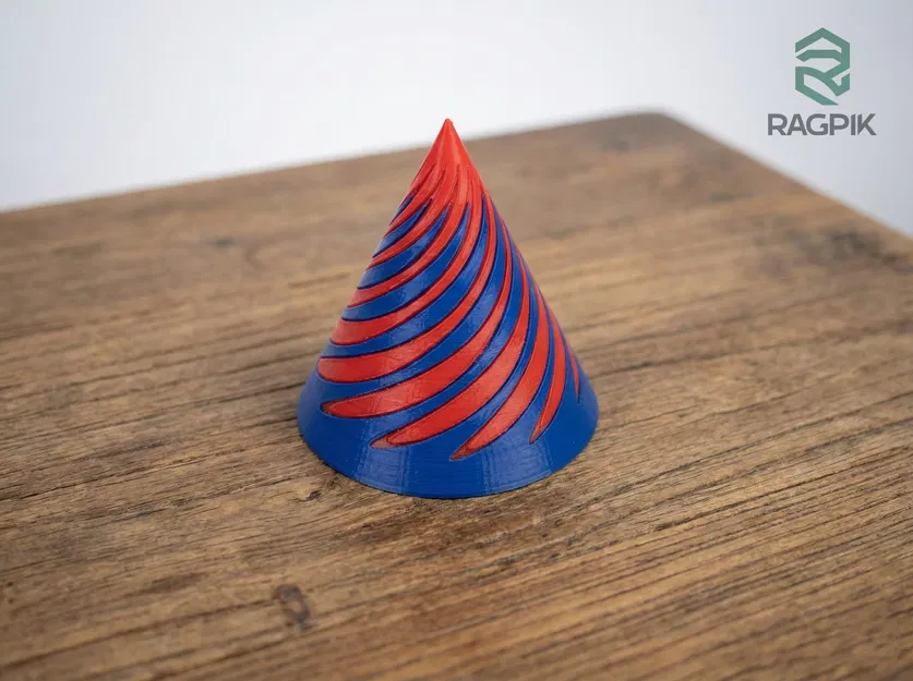 Spiral Fidget Cone: Xoay, nghịch và đánh bay căng thẳng ngay! - Image 1