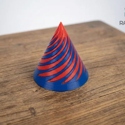 Spiral Fidget Cone: Xoay, nghịch và đánh bay căng thẳng ngay!