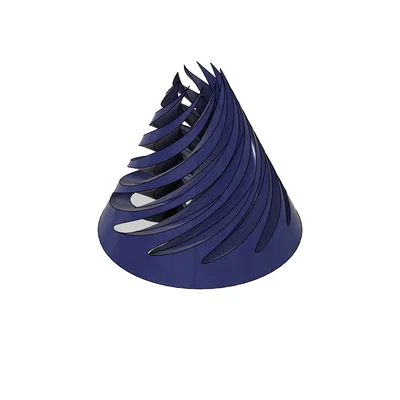 Spiral Fidget Cone: Xoay, nghịch và đánh bay căng thẳng ngay!