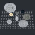 Bộ sưu tập 8 bánh răng LEGO Technic 3D - Phụ kiện lắp ráp kỹ thuật - Thumbnail 2