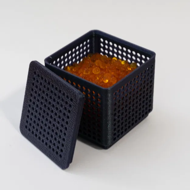 Khay và Nắp Đựng Hạt Hút Ẩm Gridfinity 1x1 - Image 1