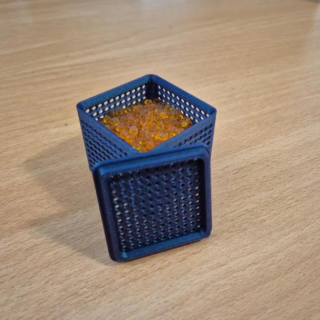 Khay và Nắp Đựng Hạt Hút Ẩm Gridfinity 1x1 - Image 2