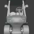Mô hình xe Golf Cart in 3D vận hành được - Thumbnail 2