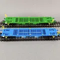 Toa tàu chở container Green Cargo Lgns 081, tỷ lệ H0 (1:87) - Thumbnail 1