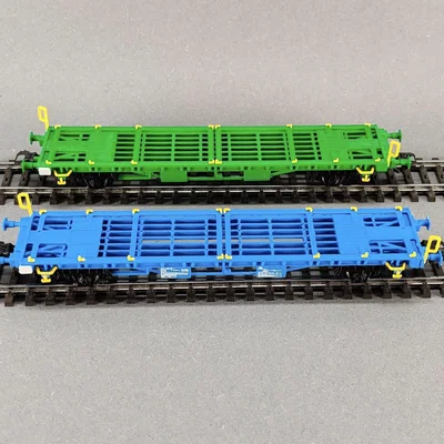 Toa tàu chở container Green Cargo Lgns 081, tỷ lệ H0 (1:87)