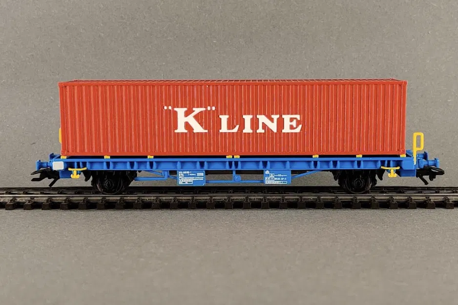 Toa tàu chở container Green Cargo Lgns 081, tỷ lệ H0 (1:87) - Image 3