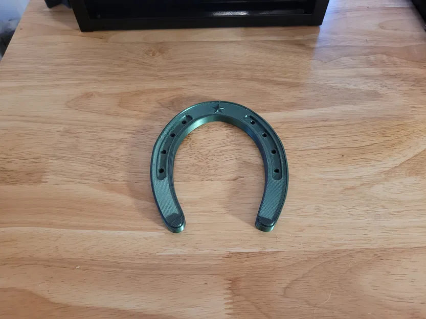 Mô hình móng ngựa trang trí may mắn in 3D độc đáo - Image 1