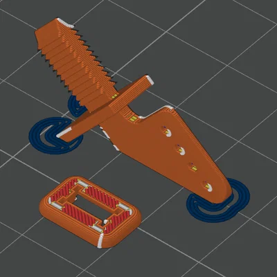 RC control horn/ rudder horn cho máy bay mô hình (KHÔNG CẦN SUPPORT!)