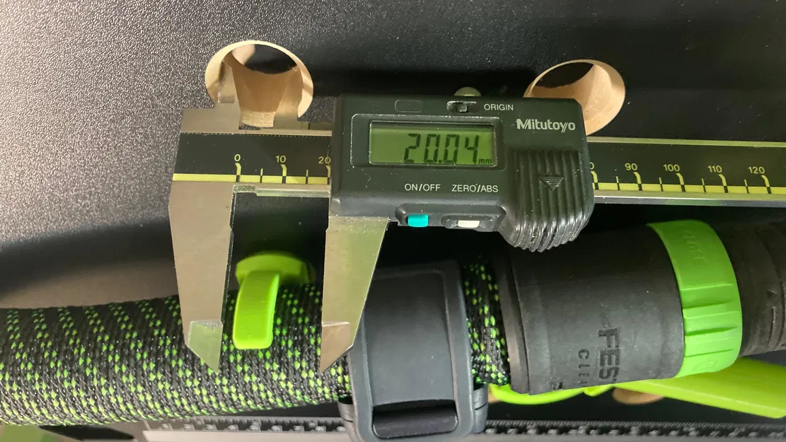 Giá đỡ ống hút bụi Festool MFT đơn giản cho bàn thao tác MDF 20mm & 19mm (3/4") - Image 9