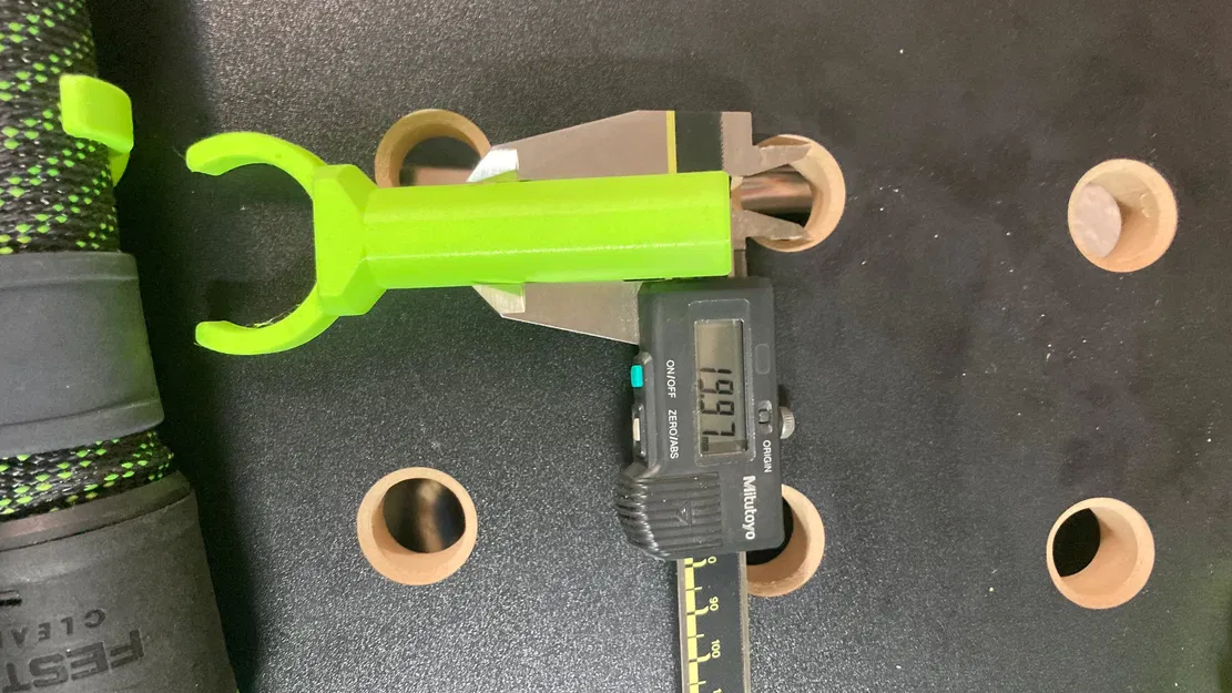 Giá đỡ ống hút bụi Festool MFT đơn giản cho bàn thao tác MDF 20mm & 19mm (3/4") - Image 10