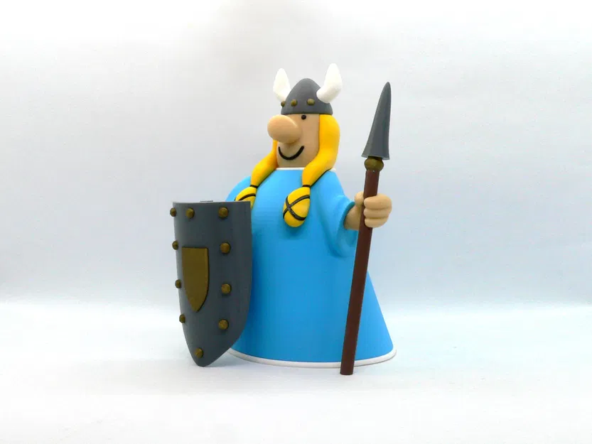 Mô hình Helga the Horrible - Người vợ nghiêm khắc của Hagar - Image 1