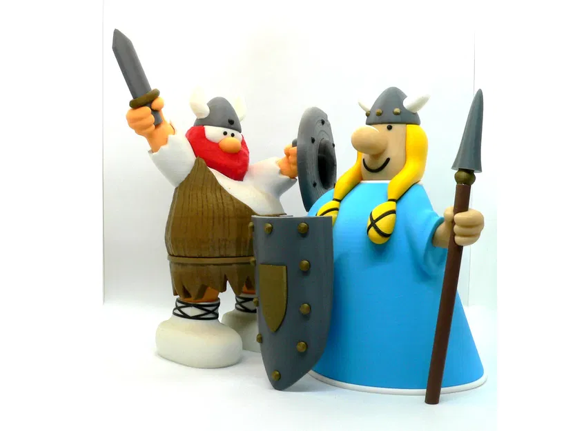 Mô hình Helga the Horrible - Người vợ nghiêm khắc của Hagar - Image 3