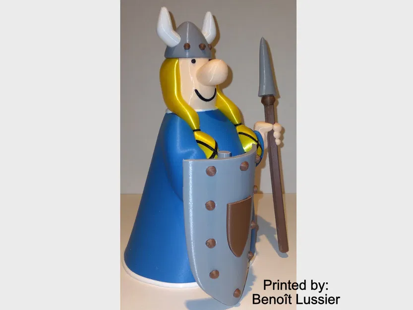 Mô hình Helga the Horrible - Người vợ nghiêm khắc của Hagar - Image 4